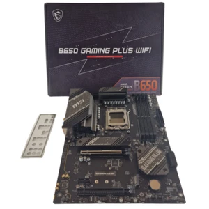MSI B650 GAMING PLUS WIFI AM5 AMD Series 7000 DDR5 BIOS Motherboard Updated - Picture 1 of 10