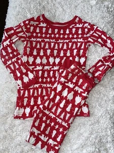 Baby Gap Kids Sz. 5 Red Holiday Design Pj Set. Cute, Fun - Picture 1 of 11