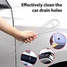 2*Flexible Car Drain Dredge Sunroof Cleaning Scrub Brush Tool Accessories 200CM