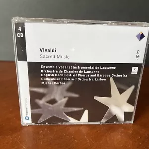Antonio Vivaldi Sacred Music 4 CD Set Warner Classics 2011 Apex CRACKED CASE - Picture 1 of 6