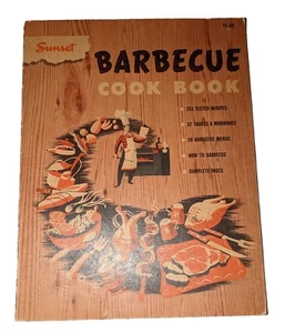 Vintage Barbecue Cook Book. Sunset 1951 How To And Recipes  - Picture 1 of 6
