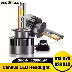 D1R D1S D3S LED Headlight Bulb 3 Copper Tubes D4S D2S Hi/Lo Beam Conversion Kit - Picture 1 of 21