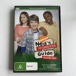 Guía de supervivencia escolar desclasificada de Ned's temporada 1 volumen 3 DVD todas las regiones E9-13 - Imagen 1 de 4