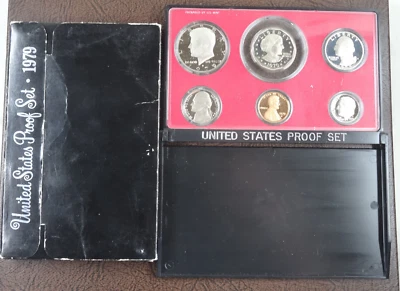 1979-S US Mint Proof Set 6 Coin Set OGP Original Government Packaging - Image 1 of 4