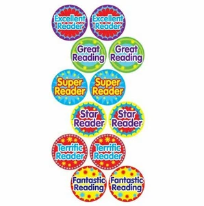 New Teachers School Reading Stickers Multipack - Picture 1 of 2