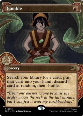 NM - Gamble (Showcase) P Avatar: The Last Airbender: Eternal-Legal 312 - Image 1 of 2