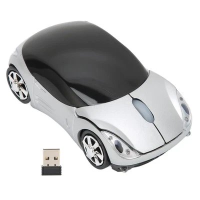 2.4GHz Wireless Car Mouse Smart Connection 3D Sports Car Styling Gaming Mouse F - Image 1 of 4