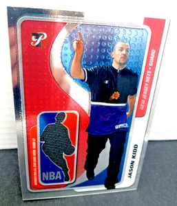 2001-02 TOPPS PRISTINE JASON KIDD GAME WORN SHIRT CARD #BL-JK OVERSIZED - Picture 1 of 9