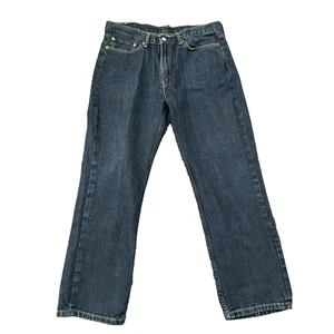 Levi Strauss & Co. 514 Men’s Jeans Size 36x30 Blue Denim Straight Fit - Picture 1 of 6