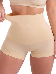 Shapermint pantaloncino donna vita alta shaper ragazzo tutto il giorno tutti i giorni nudo medio - Foto 1 di 11