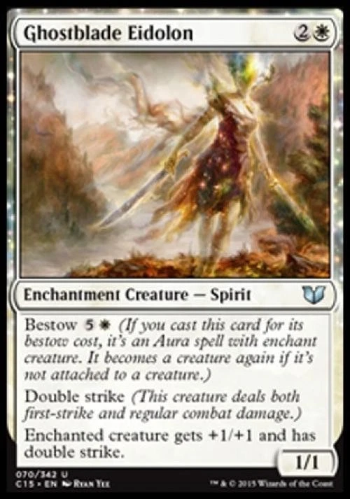 Ghostblade Eidolon - Light Play MTG Commander 2015 - Image 1 of 1