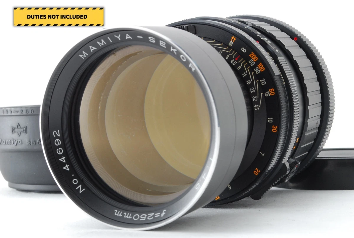 Mamiya K/L 250mm f/4.5 単焦点レンズ Mamiya f/4.5 250mm Focal Camera Lenses for sale | eBay