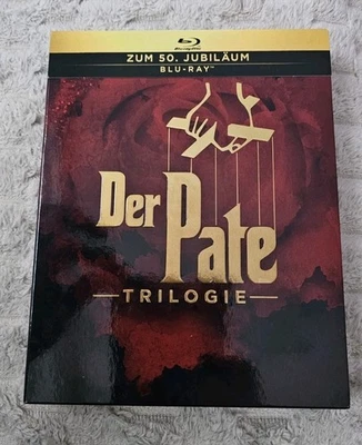 Der Pate Trilogie Blu-ray Disc FSK 16 Pappschuber * - Bild 1 von 2