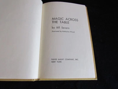 1972 Magic Across The Table by Bill Severn - Image 1 of 4