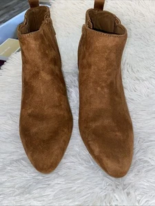 Old Navy Brown Ankle Boot Women 8 Preowned - Picture 1 of 6