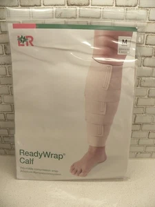 L & R ReadyWrap Calf Adjustable Compression Wrap Medium / Average Beige NEW - Picture 1 of 7