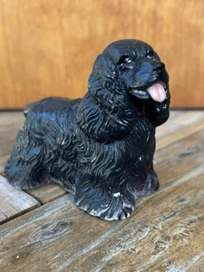 Giocattolo da collezione vintage New-Ray Novità Cocker Spaniel cane gomma - Foto 1 di 7