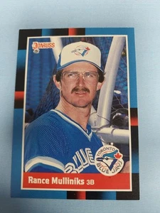 1988 Donruss Rance Mulliniks #197 - Picture 1 of 2