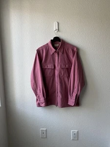 Vintage L.L. Bean Chamois Cloth Shirt Made In USA Women’s 18 - Picture 1 of 5