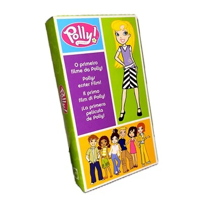 Vintage Polly Pocket VHS Film Pollys erster Deutsch Mattel 2003 Video Retro - Bild 1 von 4