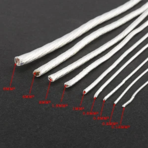 10M hágalo usted mismo Amplificador de Alta Fi Altavoz Enchapado en Plata 6N OCC Cable de Cobre - Imagen 1 de 20
