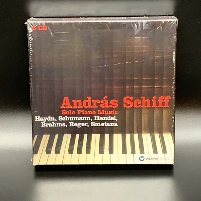 Andras Schiff Solo Piano Music [Warner, 6 CD Box Set] NEW SEALED - Image 1 of 4