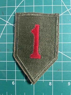 WWII Post WWII 1st Infantry Division Patch - Image 1 of 2