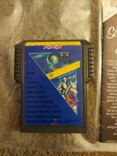 Colecovision SIR LANCELOT Cartridge and Manual by XONOX.