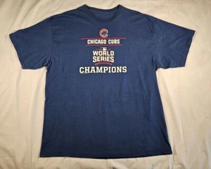 Chicago Cubs World Series Champions Tee - Size 2XL - Excellent Condition - Picture 1 of 3