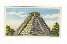 Tea Trade Card 1962. The mystery pyramids of Mexico