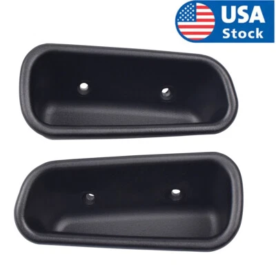 Pair For 1994-2001 Dodge Ram 1500 2500 3500 Front RH LH Door Pull Handle Cup - Image 1 of 4