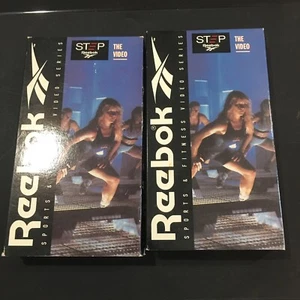 Reebok Step: The Video 1994 - Gin Miller VHS Workout Video 2 Available - Picture 1 of 8