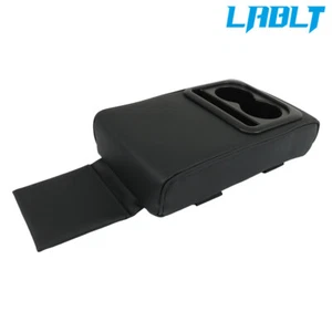 LABLT Car Center Console Armrest Cushion Storage Cup Holder Drink Storage Box - Foto 1 di 13