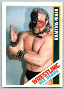 1985 Wrestling All-Stars Kevin Sullivan #19 Hand Cut