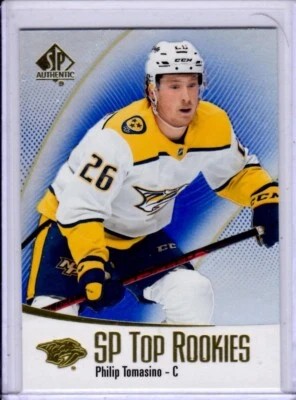 2021-22 SP Authentic Philip Tomasino Blue Top Rookies Card # TR-15 - Image 1 of 2