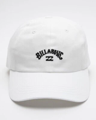 Nuevo con etiquetas Nuevo Billabong Logo Curtis Blanco Nylon Sombrero Ajustable Foto 1 de 3