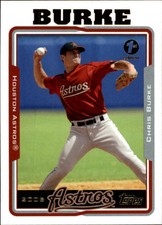 2005 Topps 1st Edition Houston Astros Baseball Card #473 Chris Burke