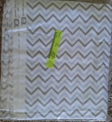Jo-Ann Fabric Flannel 3 yard - New in plastic -Chevron Gray SM - Image 1 of 4