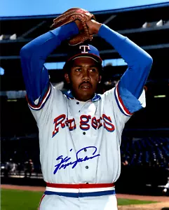 Foto firmata Fergie Jenkins 8x10 - MLB All-Star Auto COA Texas Rangers HOF - Foto 1 di 1