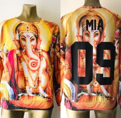 ELEVEN PARIS x LES (ART)ISTS NWT MIA Yoga Art Sweatshirt L - Image 1 of 4