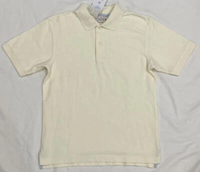 Polo Talbot's Niños Marfil Blanco Off Manga Corta Talla 12 Nuevo con Etiquetas Foto 1 de 4