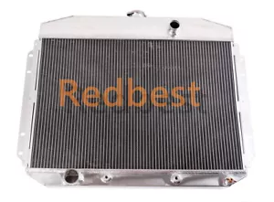 Radiador de 3 filas para Ford Serie F 1961 62 63 64 camioneta estándar base 5,9 L aluminio - Imagen 1 de 21