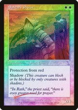 Soltari Priest FOIL Time Spiral - Timeshifted NM White Special CARD ABUGames