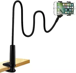 Gooseneck Universal Phone Holder for Bed, Desk, Headboard, Bed, Bedside, Table, - Picture 1 of 12