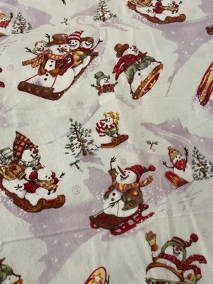 Alexander Henry Fabrics Collection (2005) Frosty Fun - 1,5 yardas (55” x 43”) Foto 1 de 3