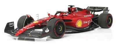 1:18 BBR Ferrari F1-75 #16 Winner Bahrain Gp 2022 Charles Leclerc BBR221816 - Immagine 1 di 2