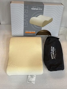 Tempur-Pedic Orthopedic Firm Travel Neck Pillow With Neck & Shoulder Support - Picture 1 of 7