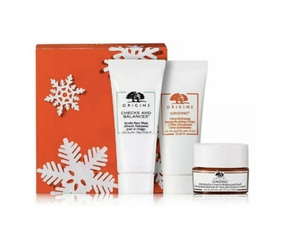 ORIGINS Cleanse & Energize 3 piezas. Set de regalo navideño - Nuevo en caja Foto 1 de 4