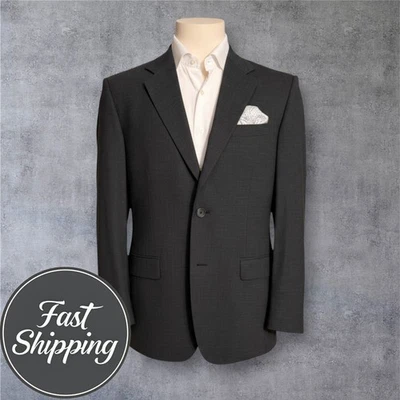 BANANA REPUBLIC Classic Men's 42S Gray Wool Blazer Sport Coat Two Button Jacket - Image 1 of 4