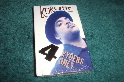 Kokane 4 RYDERS ONLY Cassette Tape Single SEALED/Cold 187um/Rick James Mary Jane Foto 1 de 2